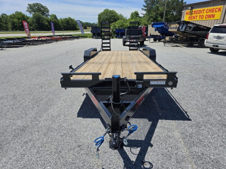 New 2025 82X20 14K EQUIPMENT HAULER WITH CHAIN MESH BOX AND RUB RAIL