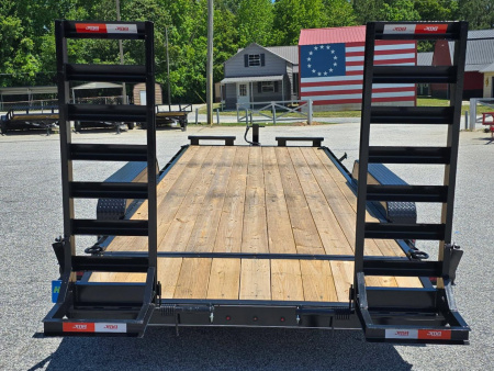 New 2025 82X20 14K EQUIPMENT HAULER WITH CHAIN MESH BOX AND RUB RAIL