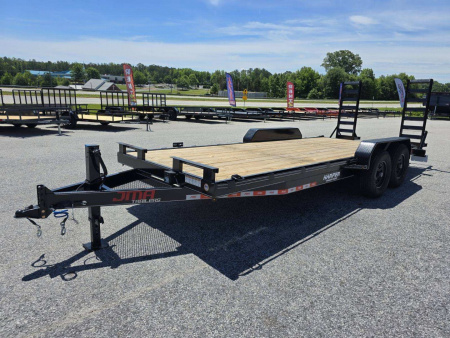 New 2025 82X20 14K EQUIPMENT HAULER WITH CHAIN MESH BOX AND RUB RAIL