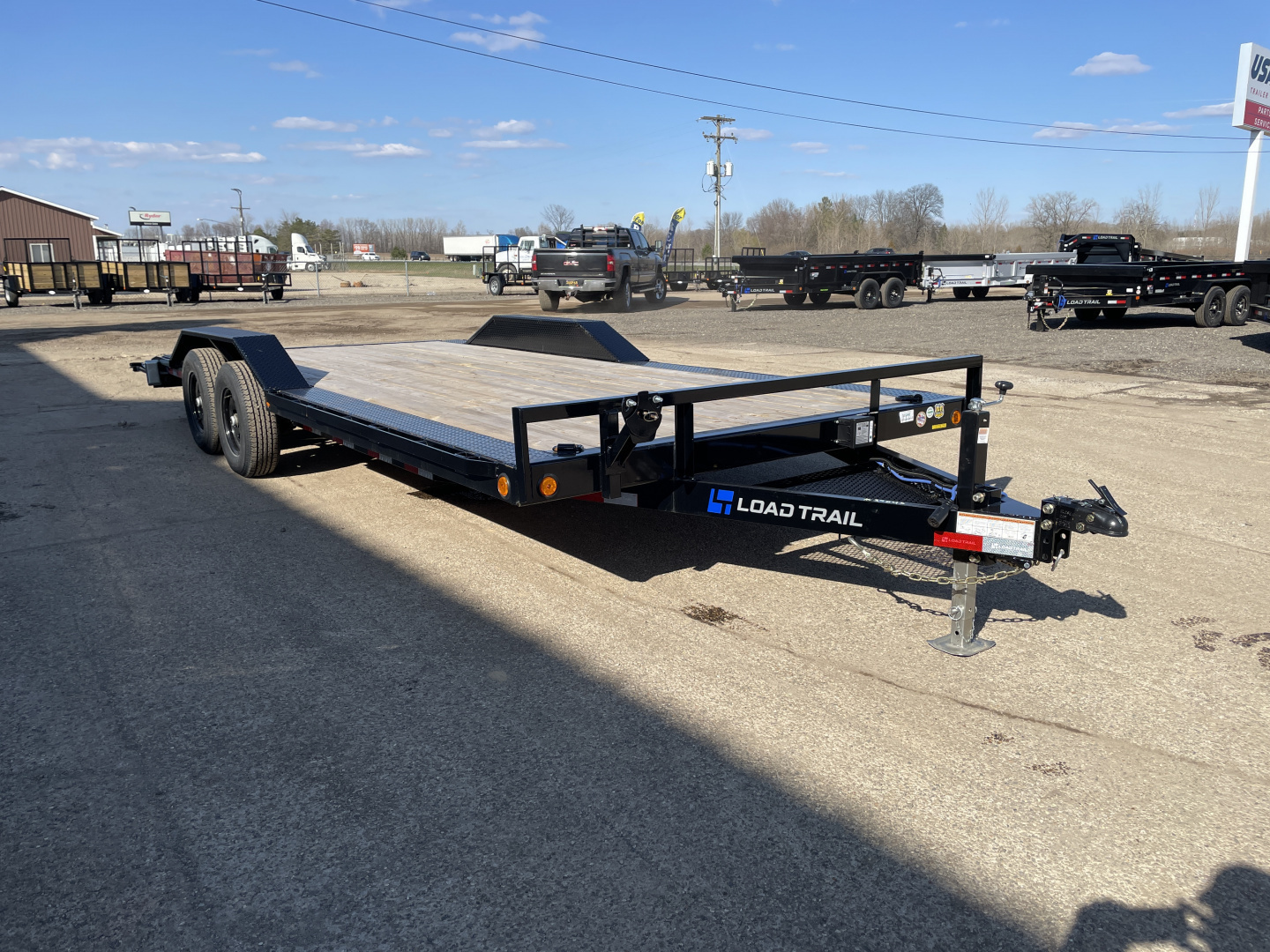 New 2026 Load Trail 102x22 Tandem Axle w/Drive Over Fenders 10k Car Hauler