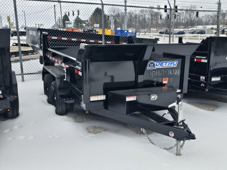 New 2026 Sure-Trac 6 x 10 7K SD Low Profile Single Ram Dump Trailer