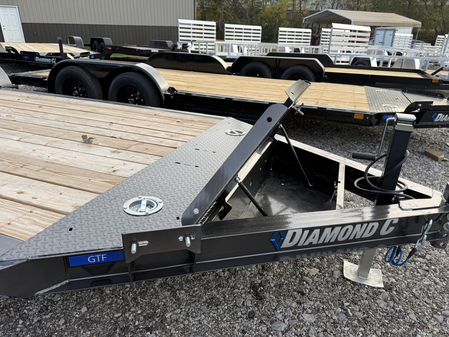 New 2025 Diamond C Trailers GTF235 20X83 Car Hauler