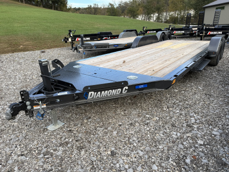 New 2025 Diamond C Trailers GTF235 20X83 Car Hauler