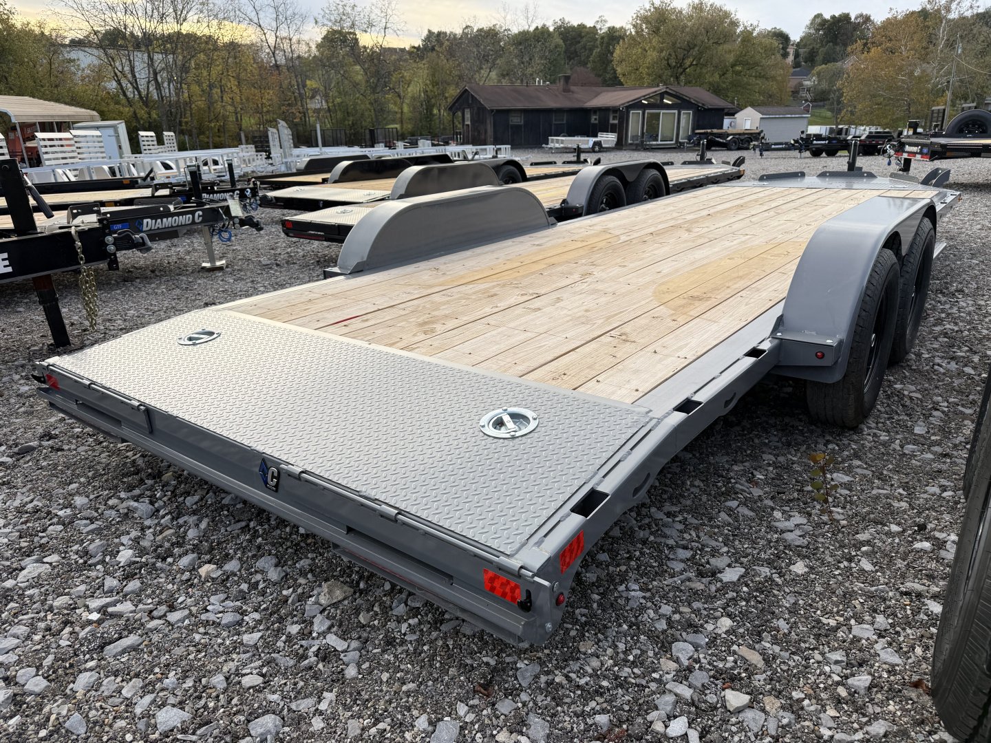 New 2025 Diamond C Trailers GTF235 20X83 Car Hauler