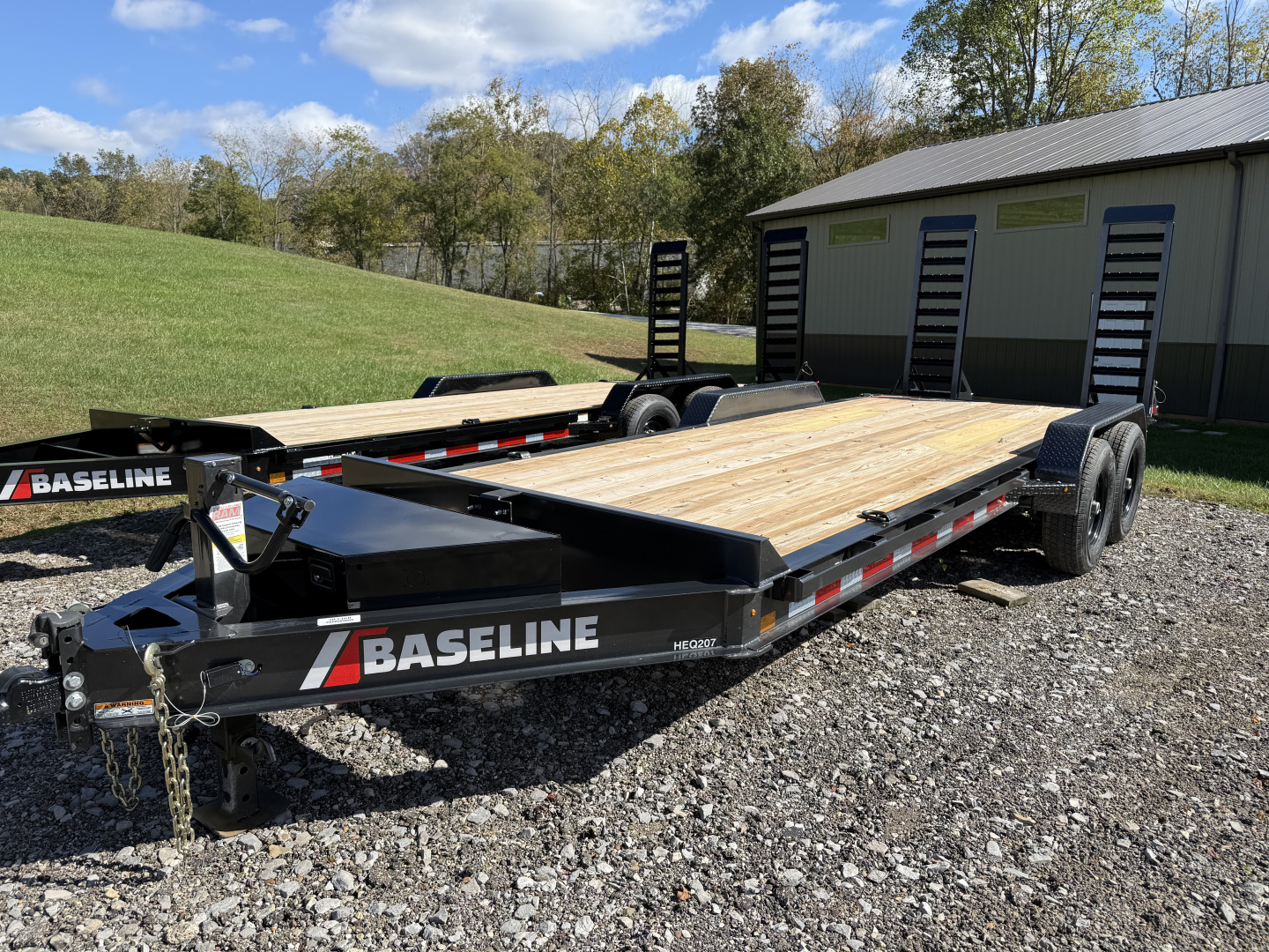 New 2025 Baseline HEQ207 20X82 Equipment Trailer