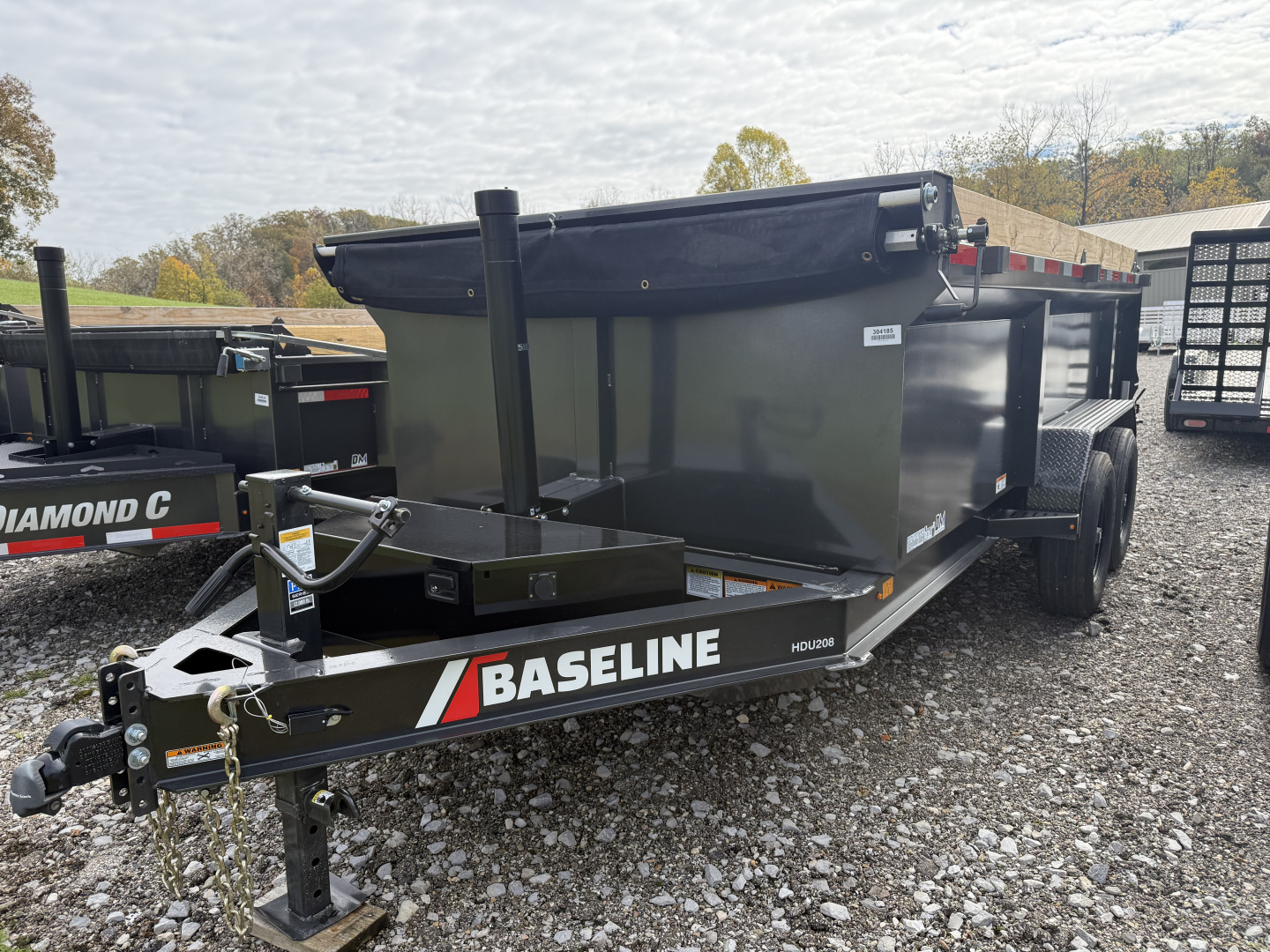 New 2026 Baseline HDU208 14X82 Dump Trailer