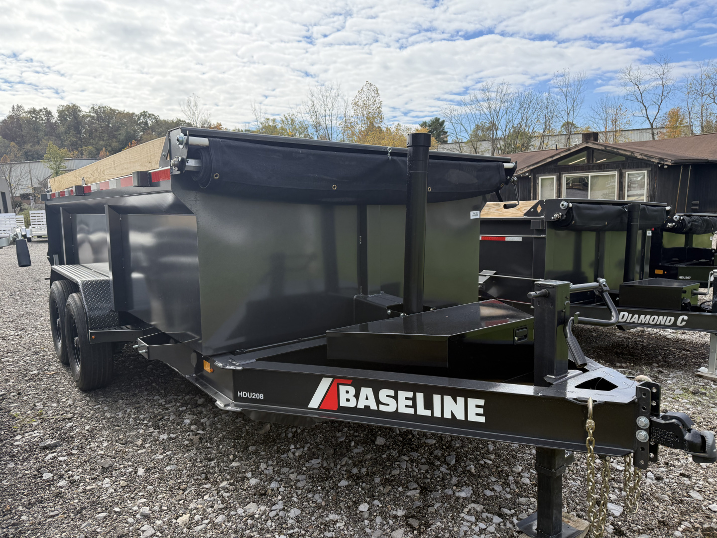 New 2026 Baseline HDU208 14X82 Dump Trailer