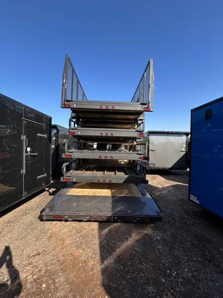 New 2025 Coffee Creek MFG 83x14 TA2 Utility Trailer