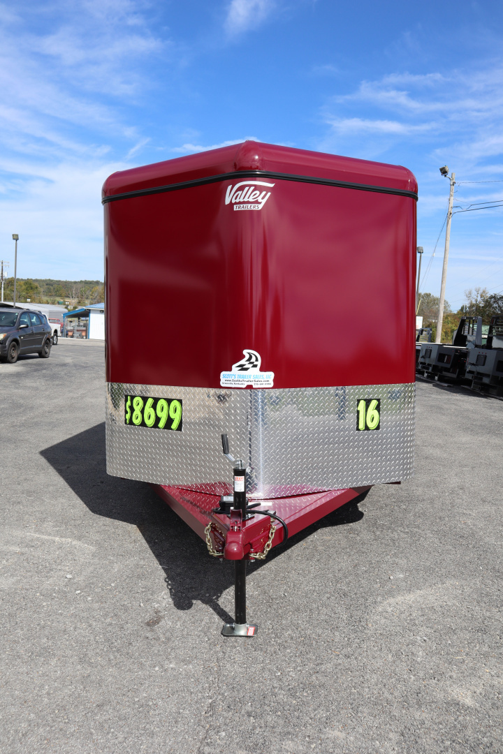 New 2026 Valley Trailers 26816 16' Stock BP Trailer