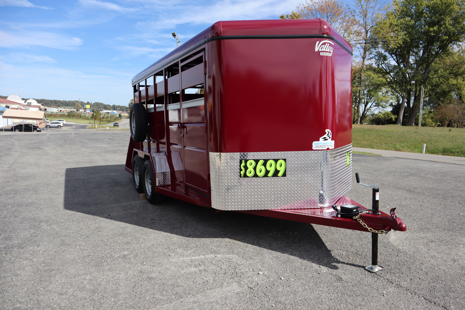 New 2026 Valley Trailers 26816 16' Stock BP Trailer