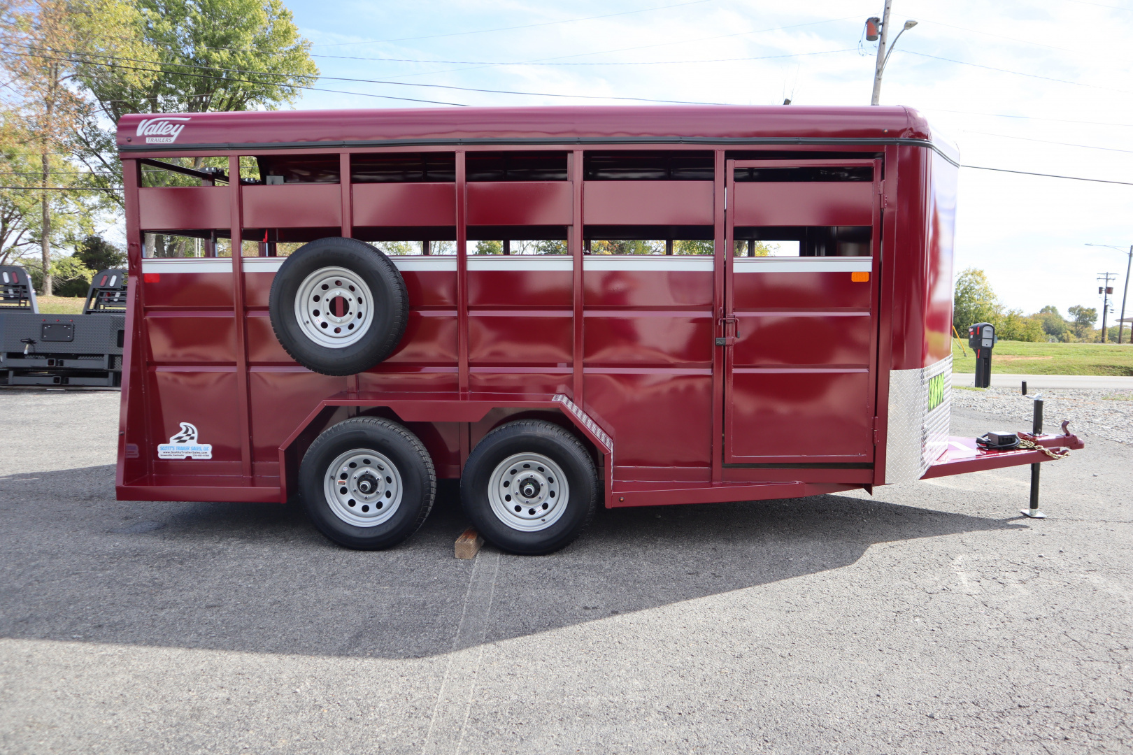 New 2026 Valley Trailers 26816 16' Stock BP Trailer