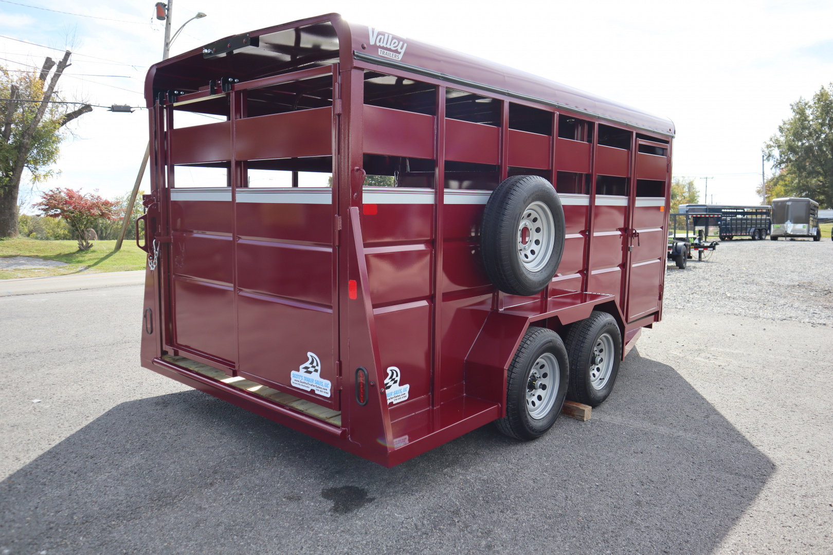 New 2026 Valley Trailers 26816 16' Stock BP Trailer