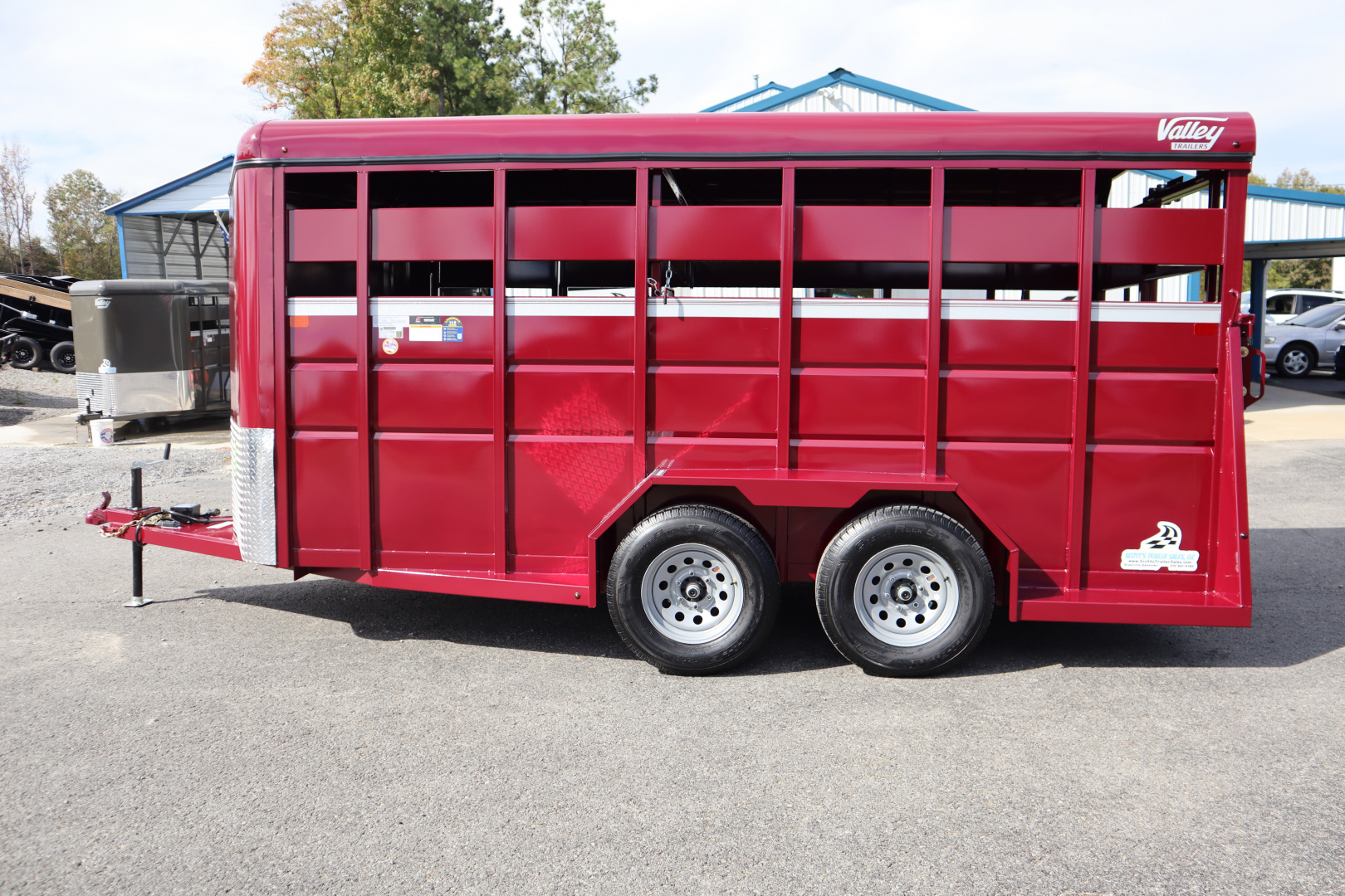 New 2026 Valley Trailers 26816 16' Stock BP Trailer
