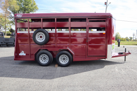 New 2026 Valley Trailers 26816 16' Stock BP Trailer