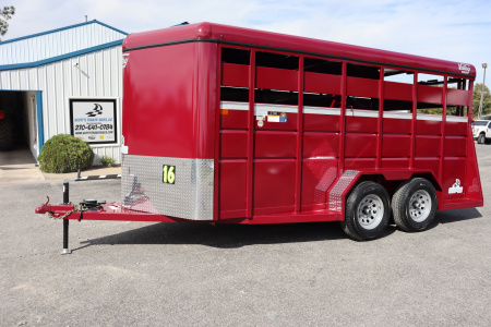 New 2026 Valley Trailers 26816 16' Stock BP Trailer