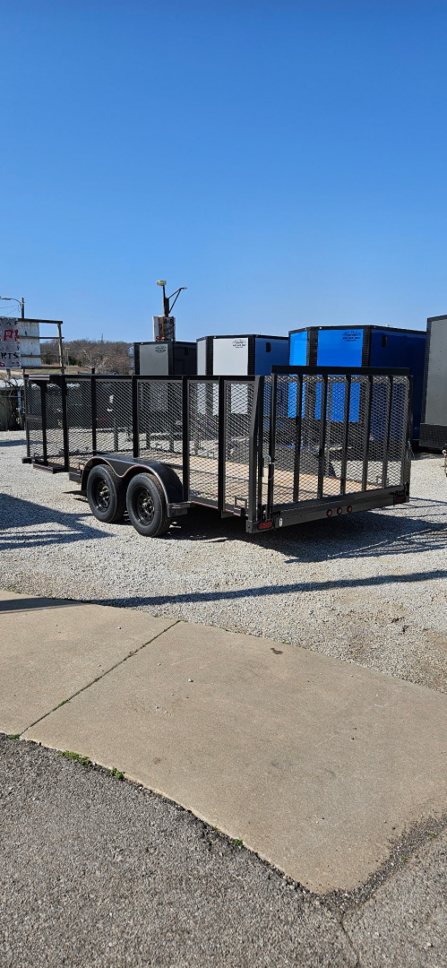 New 2026 Coffee Creek MFG 83x16 TA2 Landscape Trailer