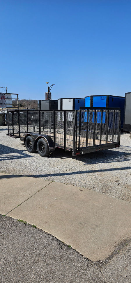 New 2026 Coffee Creek MFG 83x16 TA2 Landscape Trailer