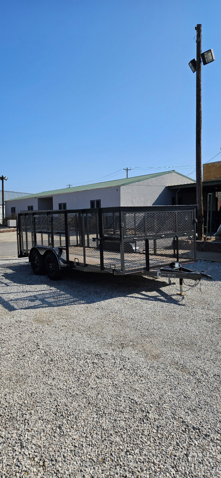 New 2026 Coffee Creek MFG 83x16 TA2 Landscape Trailer