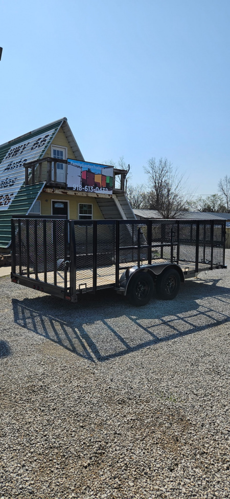 New 2026 Coffee Creek MFG 83x16 TA2 Landscape Trailer