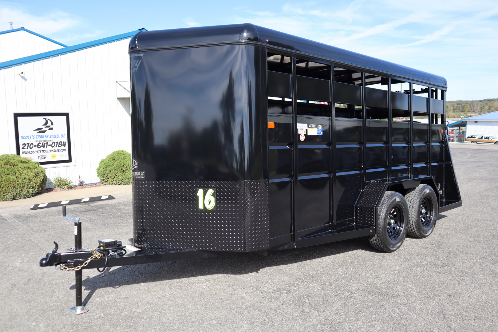 New 2026 Valley Trailers 26016 16' Stock BP Trailer