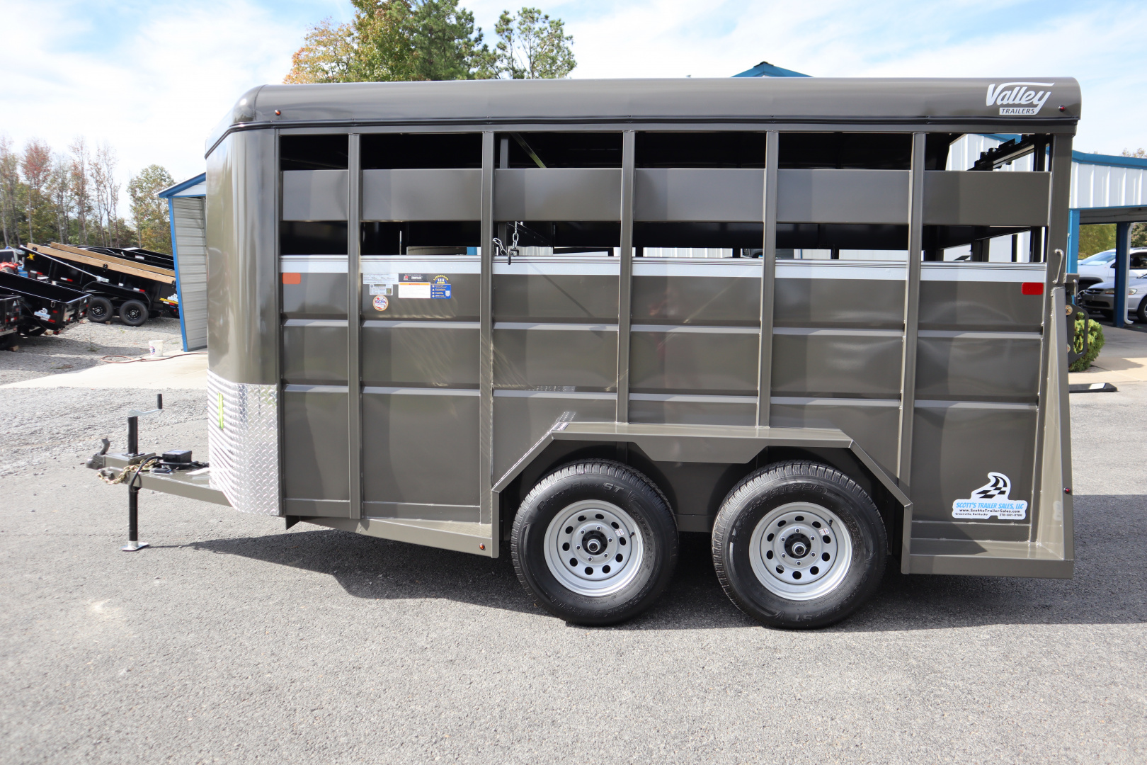 New 2026 Valley Trailers 26014 14' Stock BP Trailer