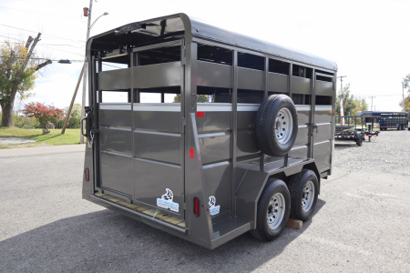 New 2026 Valley Trailers 26014 14' Stock BP Trailer