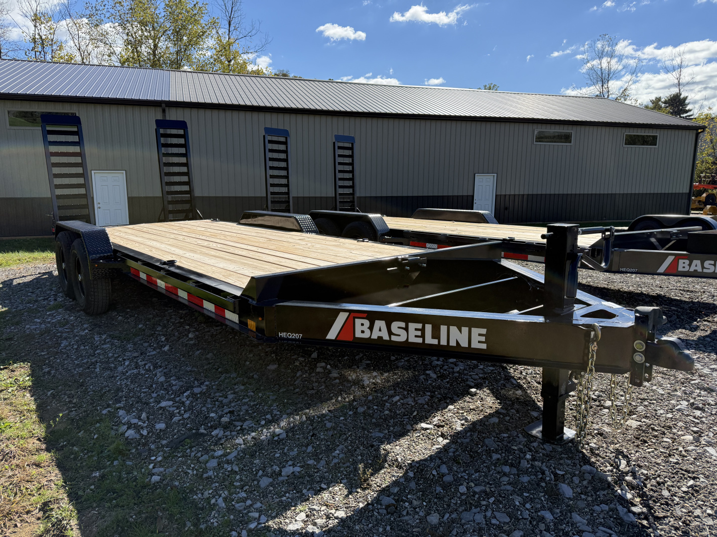New 2026 Baseline HEQ207 20X82 Equipment Trailer