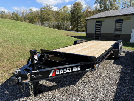 New 2026 Baseline HEQ207 20X82 Equipment Trailer