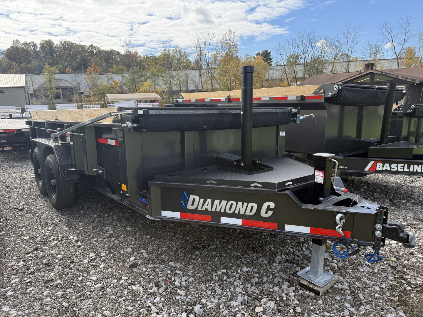 New 2026 Diamond C Trailers LPT207 14X82 Dump Trailer