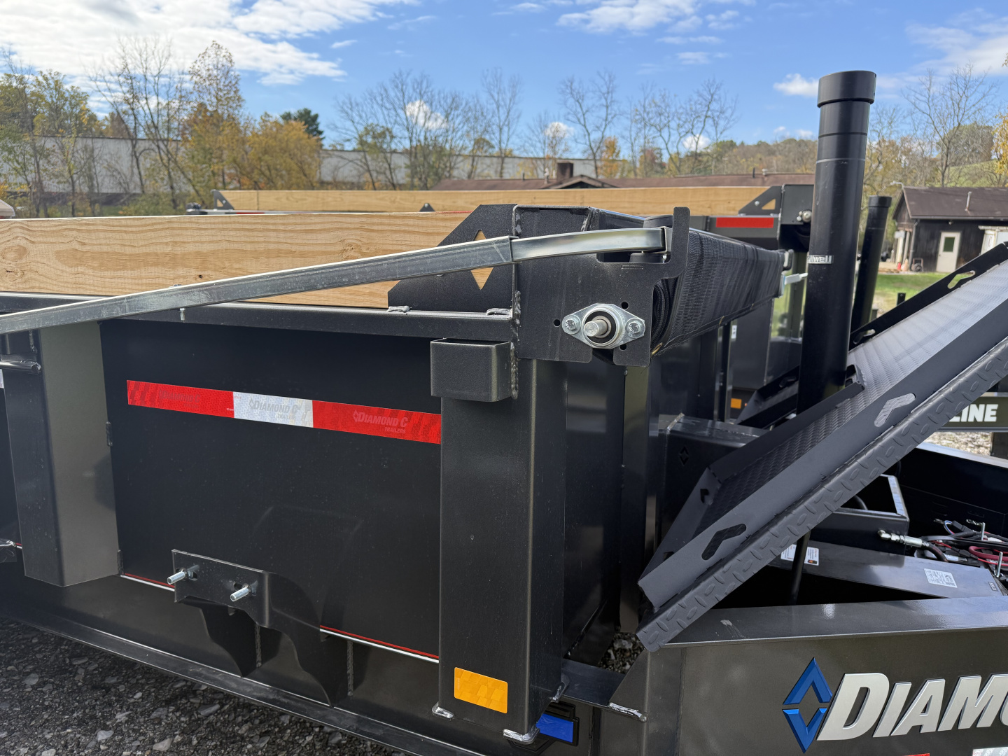 New 2026 Diamond C Trailers LPT207 14X82 Dump Trailer