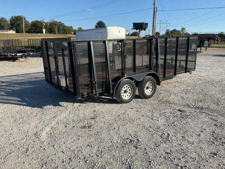Used 2016 Road Boss TA16 Landscape Trailer