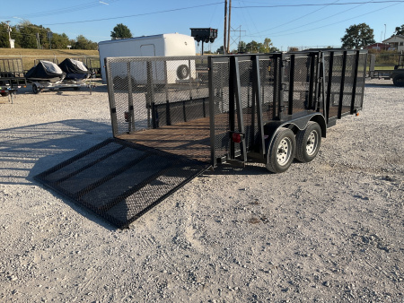 Used 2016 Road Boss TA16 Landscape Trailer