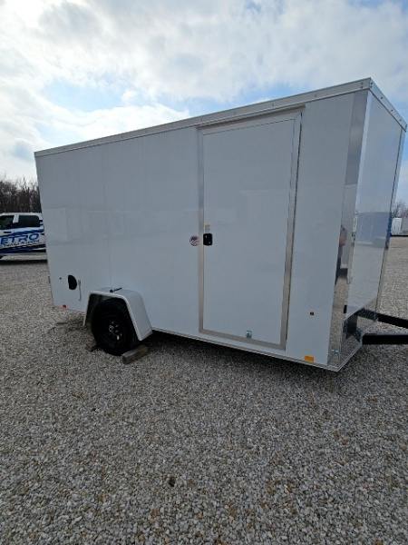 New 2026 Cargo Express EX DLX 7 x 12 3K Double Rear Door Cargo / Enclosed Trailer