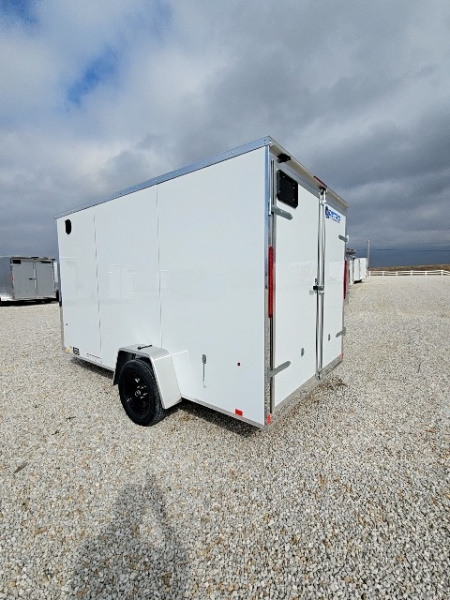 New 2026 Cargo Express EX DLX 7 x 12 3K Double Rear Door Cargo / Enclosed Trailer