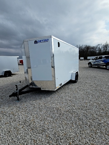 New 2026 Cargo Express EX DLX 7 x 12 3K Double Rear Door Cargo / Enclosed Trailer
