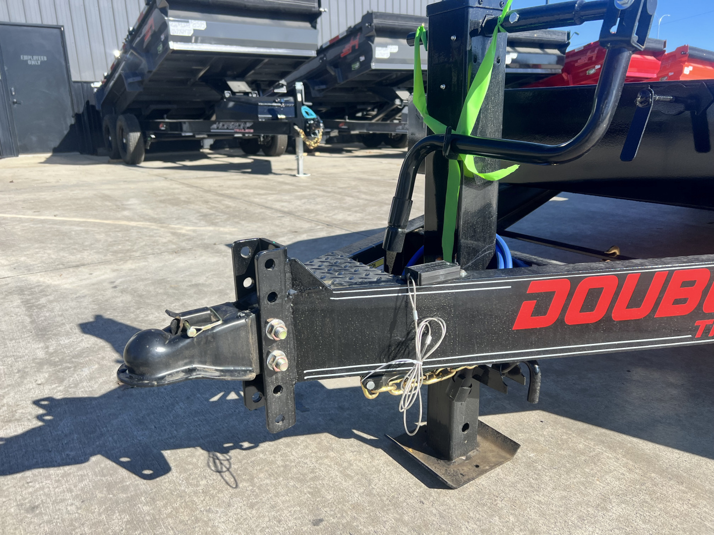 New NEW 2026 Double A 20’ flatbed Equipment Trailer 2-7000 lb axles=14K, Slide In Ramps