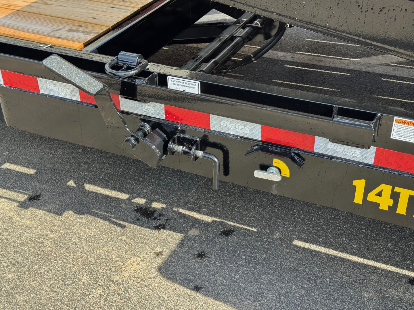 New 7 x 20 (16+4) Big Tex 14TL Tilt Equipment Trailer 14k ***REMOVABLE FENDERS