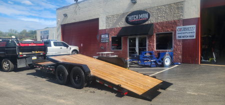 New 7 x 20 (16+4) Big Tex 14TL Tilt Equipment Trailer 14k ***REMOVABLE FENDERS