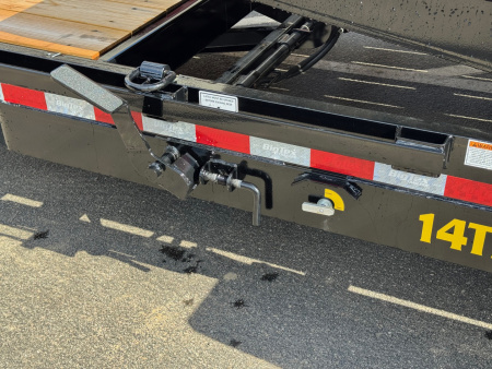 New 7 x 20 (16+4) Big Tex 14TL Tilt Equipment Trailer 14k ***REMOVABLE FENDERS