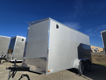 New 2026 Allure Trailers 7x14 Tandem Axle-7k GVWR-Policore Sides Cargo / Enclosed Trailer