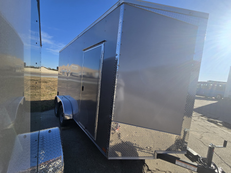 New 2026 Allure Trailers 7x14 Tandem Axle-7k GVWR-Policore Sides Cargo / Enclosed Trailer