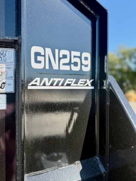 New 2026 Top Hat Trailers GN259-35x102 Flatbed Trailer w/ 16 Ply Tire Upg. and Jumbo Ramps (30'+5')