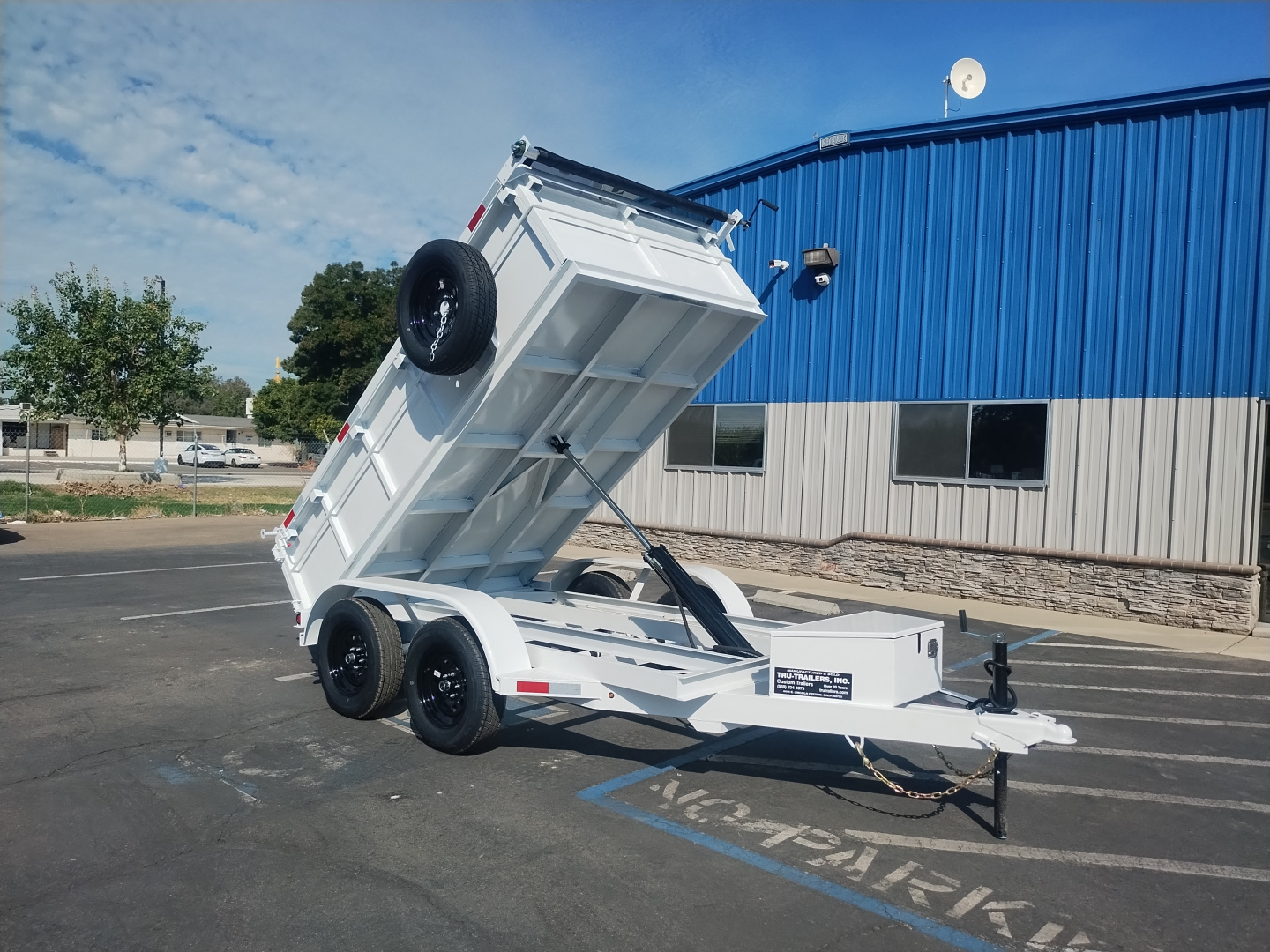 New 2025 TRU 5'x10'x2' Dump Trailer 7k