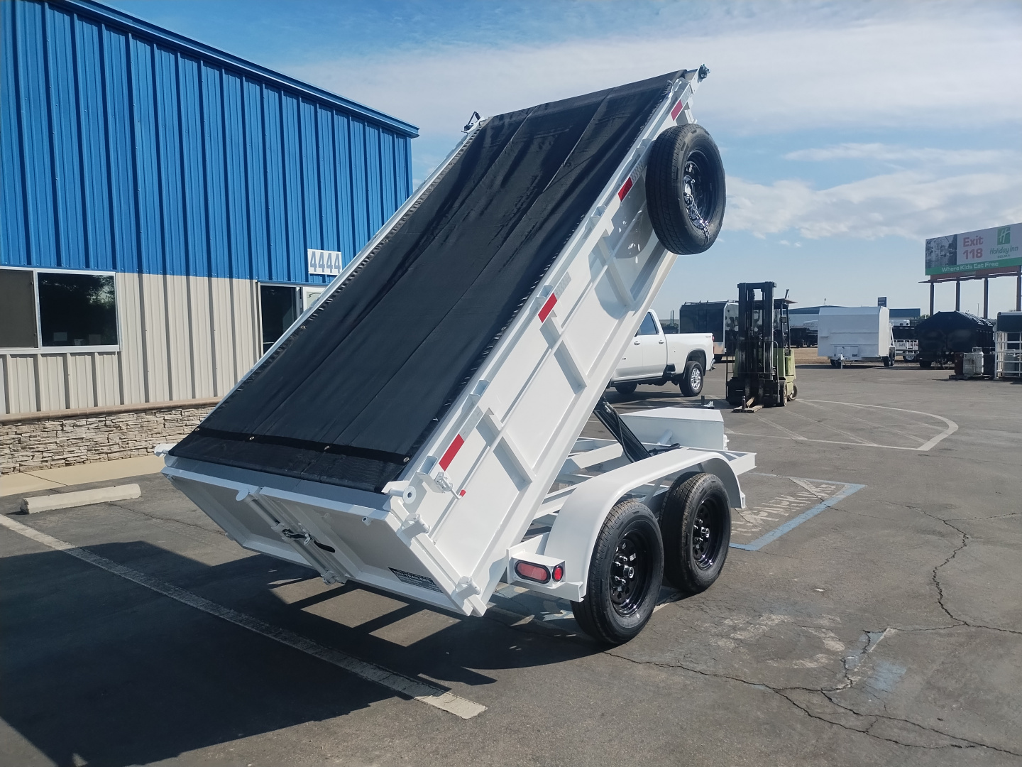 New 2025 TRU 5'x10'x2' Dump Trailer 7k