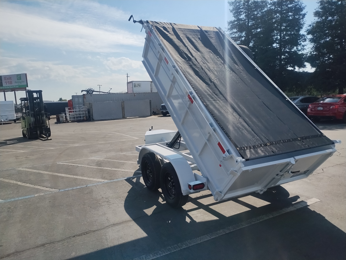 New 2025 TRU 5'x10'x2' Dump Trailer 7k