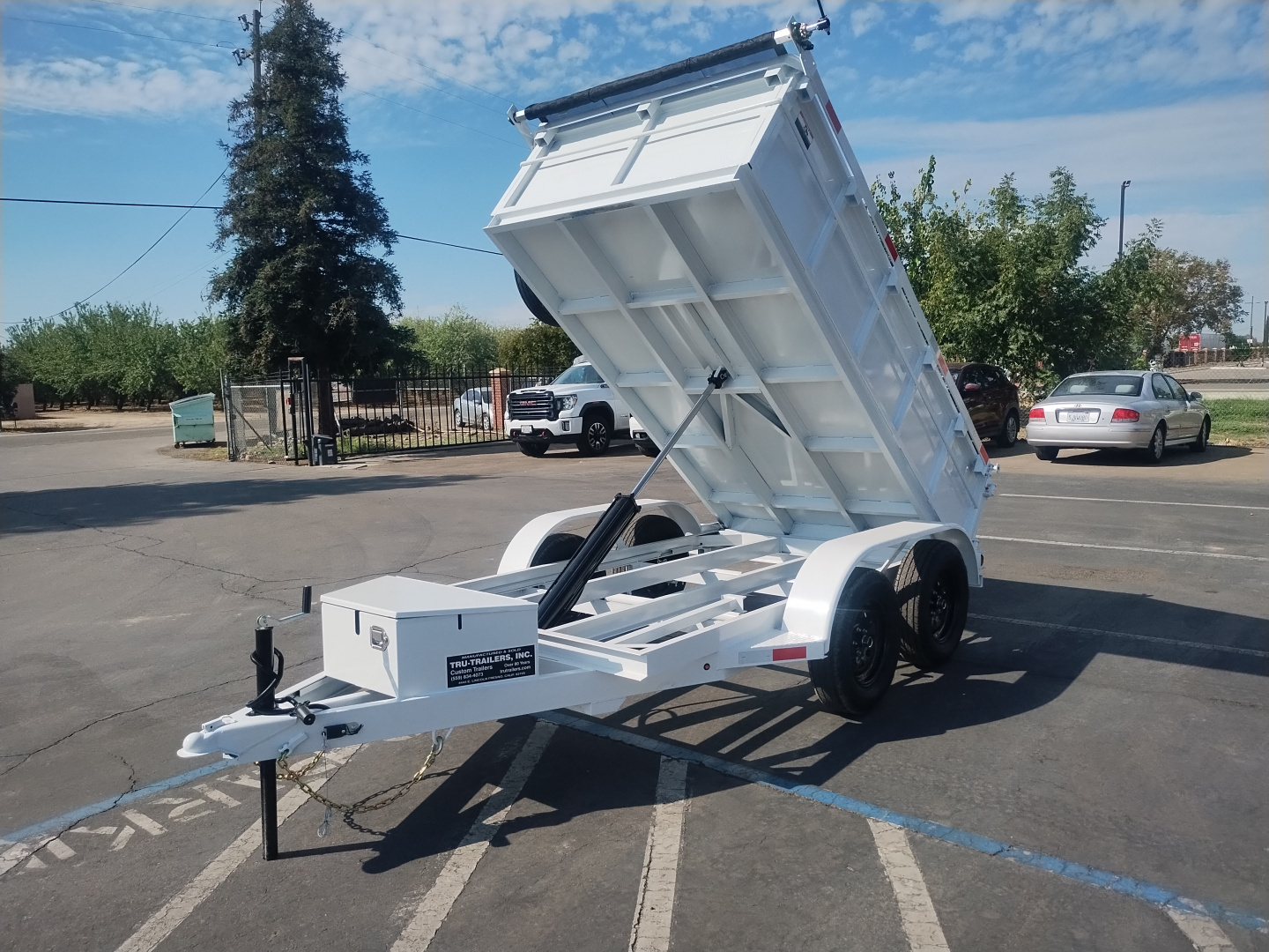 New 2025 TRU 5'x10'x2' Dump Trailer 7k