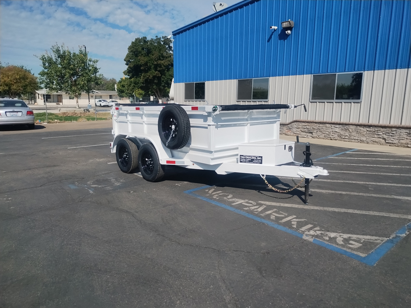 New 2025 TRU 5'x10'x2' Dump Trailer 7k