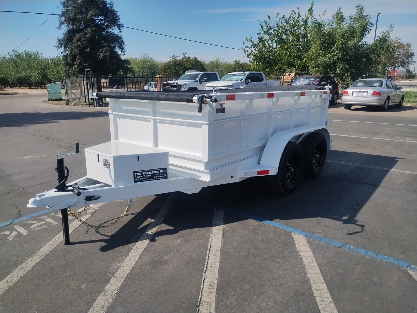 New 2025 TRU 5'x10'x2' Dump Trailer 7k