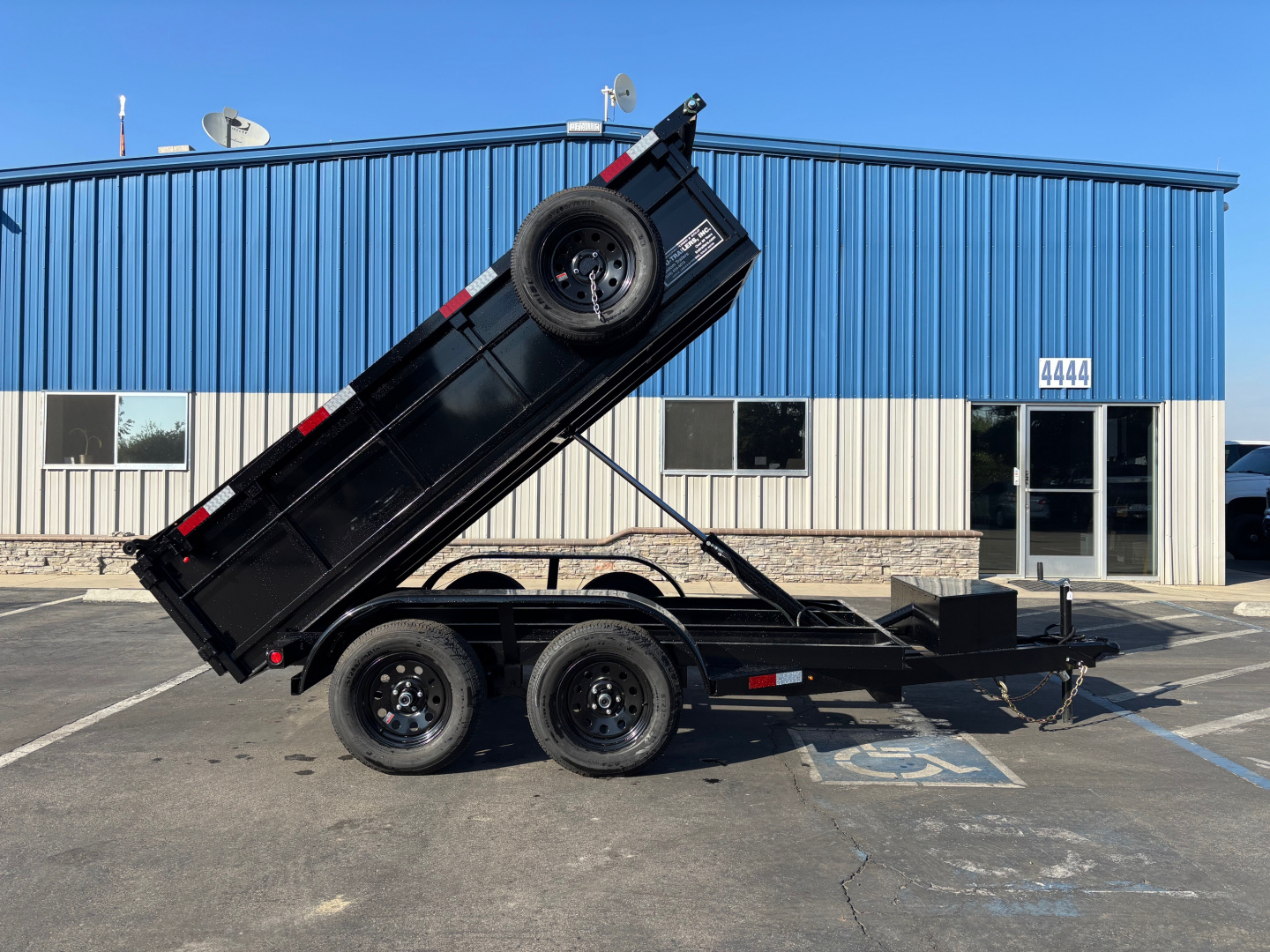 New 2025 TRU 5'x10'x2' Dump Trailer 7k
