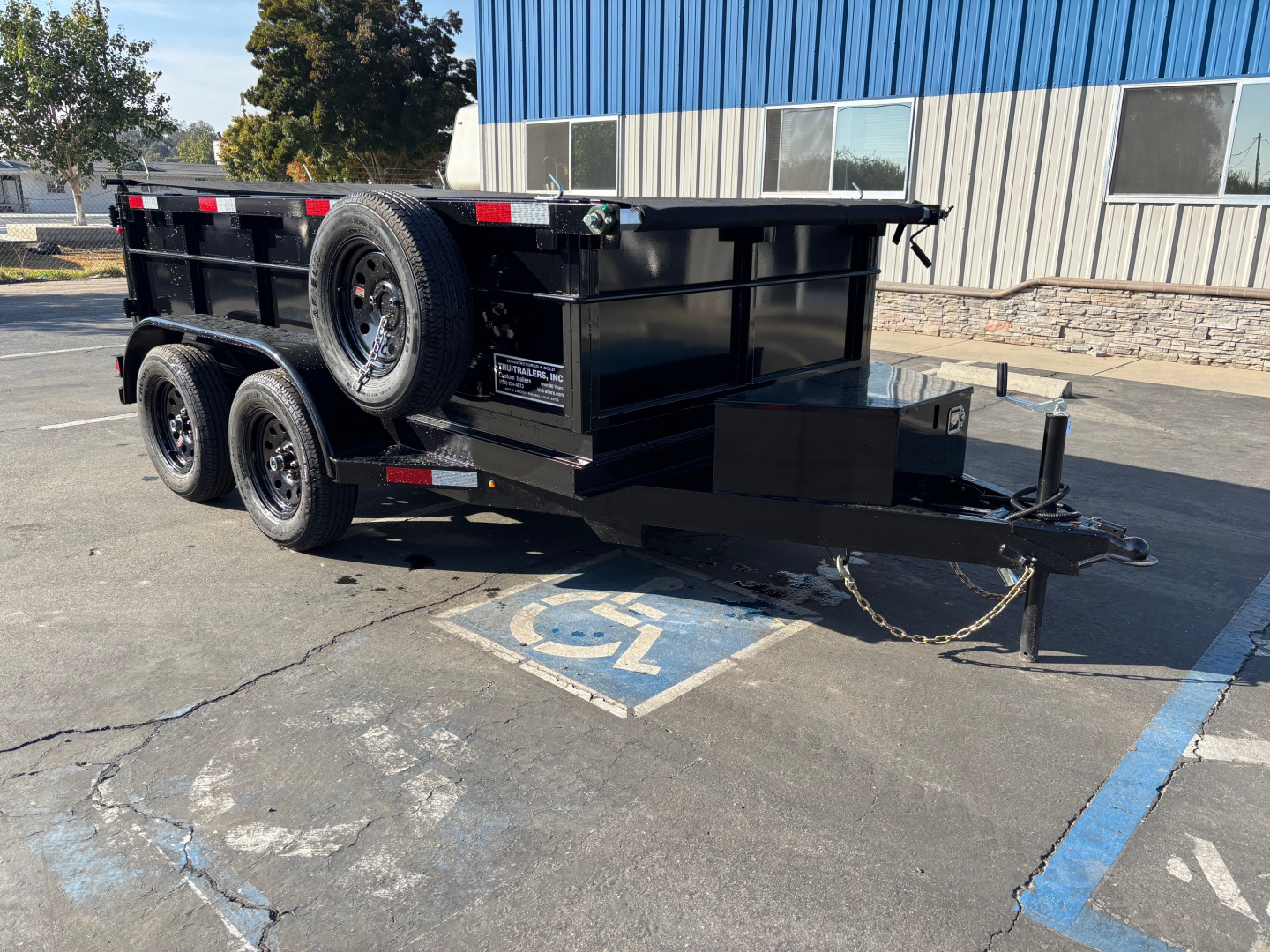 New 2025 TRU 5'x10'x2' Dump Trailer 7k